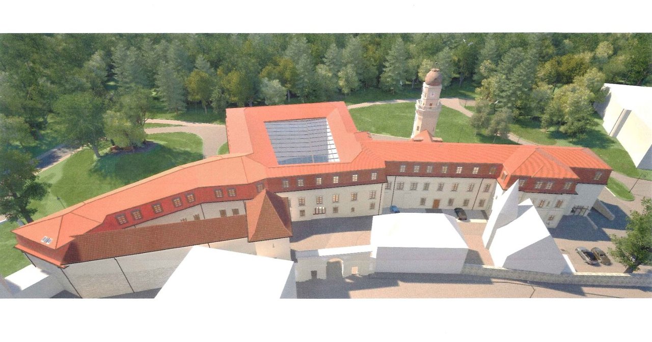 Ruiny zamku w Strzelcach Opolskich